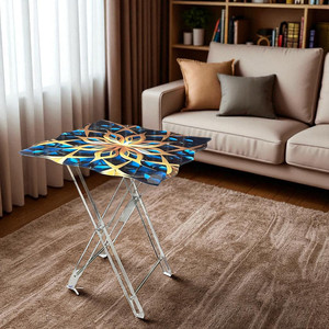 NEW <strong>PRINTED</strong> DESIGN ACRYLIC TABLE sizes 16'' X 16&quot; <strong>High</strong> <strong>Quality</strong> Tea Table <strong>Serving</strong> Table <strong>Customized</strong> design - Product Image 3
