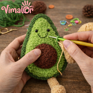 Wholesale New Fashion Customized OEM/ODM Beginners Kids Toys DIY Cotton Yarn Fruit Doll Amigurumi Crochet Kit