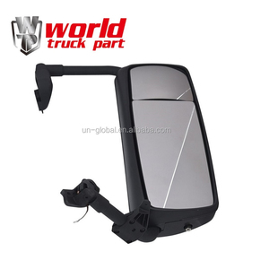 Pièces de rechange pour <span class=keywords><strong>camion</strong></span> <span class=keywords><strong>semi</strong></span>-remorque 82715402, pièces de rechange pour carrosserie, 2004-2016 VNL, rétroviseur noir avec support - Product Image 2