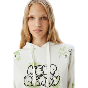 Sudaderas Casuales Extra Grandes de Algodón 100% para Mujer, con Logotipo Personalizado, para Invierno, Sudadera Lisa con Estampado - Product Image 4