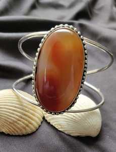 Beau bracelet à breloques en pierre d'agate pour femmes et filles bijoux de mode élégants pour tous les jours et vêtements décontractés Design unique - Product Image 3