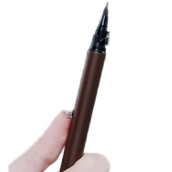 CLICKA Stylo à sourcils liquide brun à séchage rapide avec couvercle automatique, formule waterproof longue durée, encre filmante pour des sourcils naturellement définis EB101 - Product Image 4