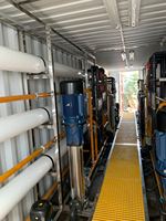 Prix d'usine Usine de dessalement d'eau de mer conteneurisée de 40 pieds 20000LPH Système de dessalement mobile Plug and Play Utilisation immédiate