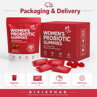Gummies Probiotiques à la Canneberge pour Femmes Adultes – Soin Vaginal, Santé Urinaire, Soutien Immunitaire – Complément Alimentaire Naturel à Base de Plantes – 60 Unités