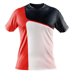 เสื้อยืดกีฬาคุณภาพสูง ผ้าเทอร์รี่ พิมพ์ลาย ทรงหลวม ไหล่ตก เป็นมิตรกับสิ่งแวดล้อม แห้งเร็ว รับสกรีนลายเต็มตัวด้วยเทคนิคซับลิเมชั่น เสื้อยืดผู้ชาย - Product Image 2