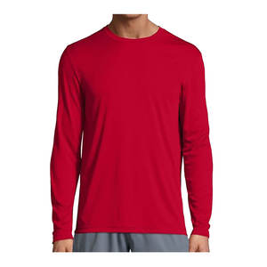 Fabricantes profesionales, camisetas para hombres, manga larga, alta calidad, ropa de gimnasio personalizada, ajuste holgado, Fitness al aire libre, 100% algodón - Product Image 4