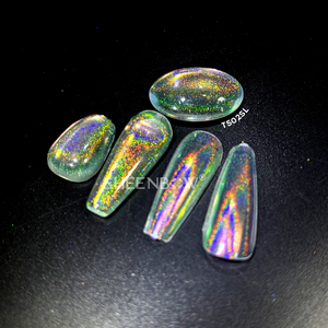 Chất lượng cao rực rỡ Holographic Tắc Kè Hoa Nail sắc tố thay đổi màu sắc sáng tắc kè hoa sắc tố cho màu nước - Product Image 4