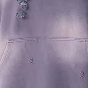 เสื้อฮู้ดดี้สไตล์ดิสเทรสแบบใหม่ล่าสุด ออกแบบโลโก้เองได้ เสื้อฮู้ดดี้ดิสเทรสขายดีที่สุด ผลิตจากผ้าฝ้าย - Product Image 3