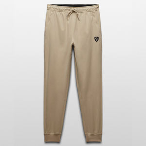 กางเกงเอวกลางน้ำหนักเบาสีเข้มซักได้สำหรับผู้ชายกางเกงลำลองฤดูร้อน - Product Image 1