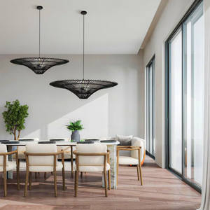 Lustres et lampes suspendues en bois naturel en gros, meilleur prix pour la maison, l'hôtel, le restaurant ou la villa ML51 - Product Image 3