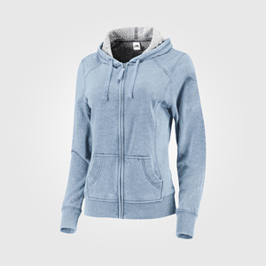 Sweat-shirt à fermeture éclair unisexe avec logo personnalisé OEM coupe normale Veste streetwear Sweat à capuche numérique brodé en usine pour l'hiver - Product Image 2