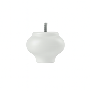 Patas de Muebles AREZO de Diseño Moderno, Forma de Calabaza, Plástico, 12 cm, Diámetro de 6 cm, Atornillables, Soporte para Sofá Cama, Montaje con Tornillos para Sala de Estar - Product Image 4