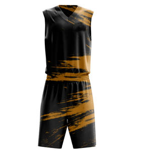 Vêtements de basket-ball personnalisés en gros, maillot et short, séchage rapide, respirant, léger, antibactérien, sans manches, unisexe, adulte - Product Image 6