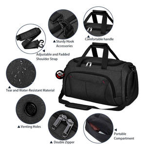 Bolsa de Viaje Grande y Resistente, Bolsa Deportiva para Gimnasio, Fin de Semana, Equipaje de Mano, Multiusos, Portátil - Product Image 3
