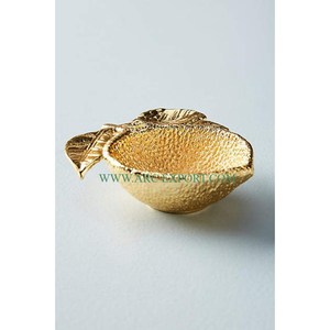 Martelé Designer Plaqué Or Unique Nouveau Style Vaisselle De Table Bols Décoratifs Nouvelle Arrivée Maison et Cuisine Bols De Fruits Secs Modernes - Product Image 1