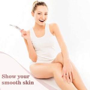 Afeitadora de Pelo LED Recargable por USB, Afeitadora Rotatoria de Una Sola Cuchilla Indolora para Cara y Cuerpo, Resistente al Agua IPX7, Reemplazo para Uso en Autocaravanas - Product Image 5