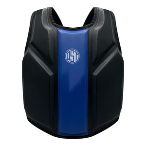 Protège-poitrine en cuir véritable pour MMA et boxe, avec protection dorsale rembourrée, durable, écologique, pour compétition et entraînement, protection corporelle, OEM personnalisé - Product Image 1