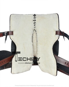 Tapis de selle western en laine de Nouvelle-Zélande, équipement équestre durable, accessoires pour chevaux, produit équestre - Product Image 4