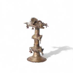 Handmade <b>Brass</b> <b>Candlestick</b> Holder Customizable Metal Stand for Home Decoration Weddings and Christmas for Candle Sticks - Product Image 1