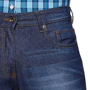 Jeans pantalons taille moyenne en coton à motif uni fabriqués au Pakistan conçus sur mesure pour hommes vente en gros - Product Image 6