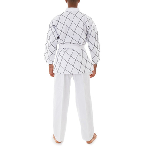 2025 nueva llegada de calidad Premium hombres Jiu Jitsu uniforme directo de fábrica al por mayor ropa de artes marciales poliéster/algodón transpirable - Product Image 4