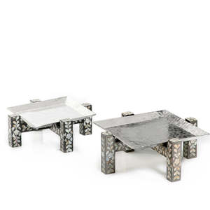 New Look Metal Mother of Pearl <b>Cake</b> <b>Stand</b> High Quality MOP Legs <b>Cake</b> <b>Stand</b> for Wedding Birthday Parties in Wholesale Cheap Price - Product Image 1