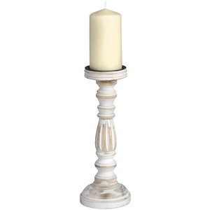 Porte-bougie en bois élégant au design classique pour la maison, le bureau et la décoration festive - Product Image 6