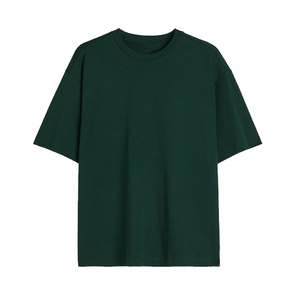 Camisetas de 180 gramos de algodón 100% para hombre, de secado rápido, ligeras, transpirables, cuello redondo de gran tamaño, aptas para Fitness, opciones de impresión de logotipo en blanco - Product Image 3