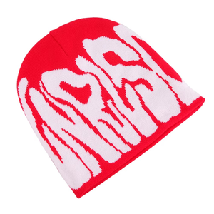 Sombreros de invierno personalizados de punto acrílico unisex, gorro con logotipo Jacquard personalizado, gorros personalizados de nuevo diseño - Product Image 4