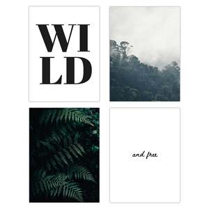 Conjunto de impresiones artísticas modernas de la selva en formato DIN A4 - Product Image 2