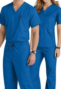 Uniforme de Enfermería de ajuste moderno con tela elástica y diseño transpirable para la comodidad durante todo el día en clínicas y hospitales - Product Image 4