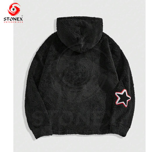 เสื้อมีฮู้ดสำหรับผู้ชายเสื้อฮู้ดปักลายโลโก้ออกแบบได้ตามต้องการ - Product Image 2