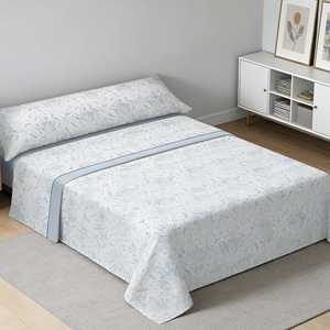 Super Oferta: Juego de Sábanas de Microfibra de Poliéster de 3 Piezas, Sábana Ajustable de Microfibra de Poliéster, Sábana Plana, 1 Funda de Almohada (Opcional) - Product Image 1