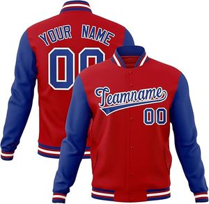 Veste universitaire en polaire pour homme de haute qualité, personnalisable ODM/OEM, avec logo sur mesure, uniforme d'équipe universitaire d'hiver, manteau vierge style Letterman - Product Image 1