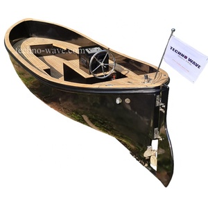 Barco de recreo de lujo con diseño holandés de madera de teca nueva construcción de molde de 7,50 metros de largo con o sin motor - Product Image 1