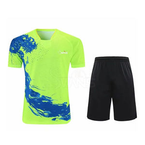 Uniforme de tennis de table avec personnalisation taux de vente entier uniforme de tennis de haute qualité à vendre - Product Image 1
