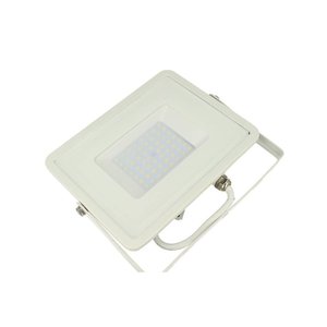 LED luce di inondazione 50W IP65 bianco Super sottile 28mm bianco alloggiamento Samsung 5 anni di garanzia SKU-21410-illuminazione/ - Product Image 1