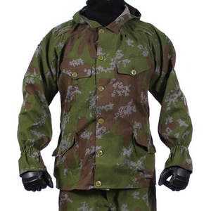Ensemble uniforme tactique de garde imperméable respirant Rip-stop camouflage veste pantalon protection UV polyester unisexe - Product Image 2