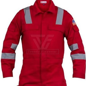 Nuevo diseño de manga larga impermeable de alta visibilidad overol 100% poliéster EN certificado Unisex precio al por mayor hecho en Pakistán - Product Image 6