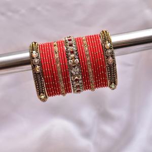 GREEN GLASS BANGLES for <b>Girls</b> Bangles Ladies Bangles Fancy Design 2025 Collection Wedding & Eid Festival Highly Demand - Product Image 3