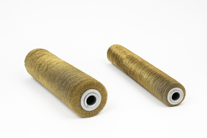 Brosse à rouleaux en fil de laiton de qualité supérieure pour le polissage ou le nettoyage et l'entretien des métaux, disponible au prix d'usine - Product Image 4