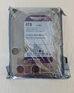 WD Purple Disque dur de surveillance 4 To-5400 RPM Classe SATA 6 Gb/s 64 Mo de cache 3.5 pouces