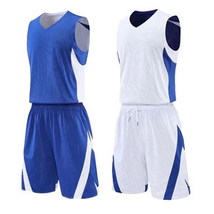 Uniforme de basket-ball personnalisé pour jeunes, ensemble de basket-ball réversible, dernier modèle, ensemble d'uniformes de basket-ball réversibles - Product Image 3