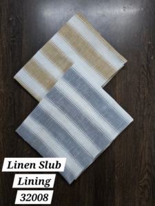 Premium Linen Slub Lining <b>Fabric</b> 58 Soft Poly <b>Viscose</b> for Garments & Shirting Use - Product Image 6