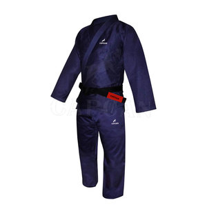 Men's BJJ Gi Karate Uniform-Custom Design Breathable & Quick Dry <b>Wool</b>/Polyester OEM Service - Product Image 2