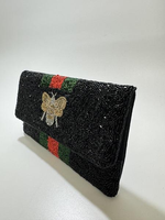 Nouveau lancement 2025 fantaisie à la mode perlée femmes pochette pour les fêtes et mariage au prix le plus bas de l'Inde par glowin fashion