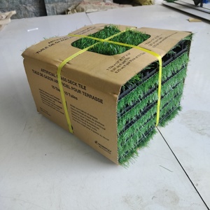 Gazon artificiel bricolage carreaux de terrasse 300*300mm décoration pour intérieur extérieur maison jardin pour terrasse - Product Image 4