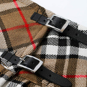 สก็อตต์ของผู้ชายกระโปรงสั้นผ้าตาหมากรุก - Product Image 3