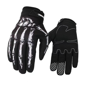OEM Motorcycle Racing Gloves Manufacturer | Custom Logo Leather Riding Gloves | Wholesale Protective Motorbike Gloves Supplier - Product Image 2