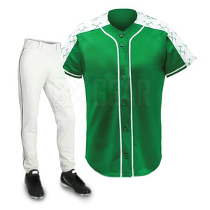 Ensemble d'uniformes de baseball en polyester 100% avec tissu de qualité pour vêtements de sport conçu pour un confort maximal - Product Image 2